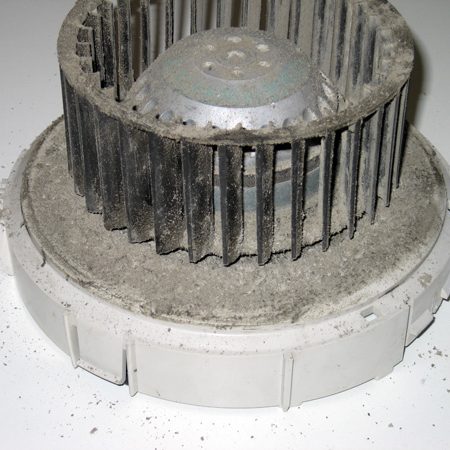 Vuile ventilator